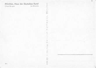Ansichtskarte München, Haus der Deutschen Kunst "Im Atlantik" - Claus Bergen