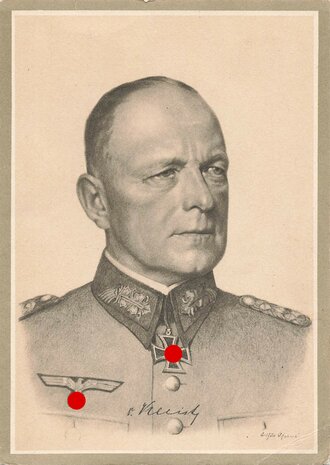 Ansichtskarte Der Führer und seine Generale des Heeres " Generaloberst von Kleist"
