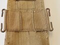 British 1942 dated Sten gun pouch, converted from Lancaster magazine pouch.