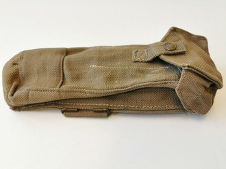 British 1942 dated Sten gun pouch, converted from...