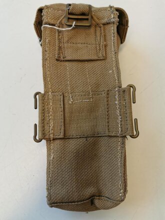 British 1942 dated Sten gun pouch, converted from Lancaster magazine pouch.