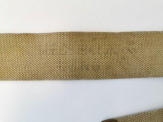 British Pattern 37 general purpose strap, used, dated 1941