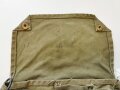 British WWII gas mask carrying bag, used