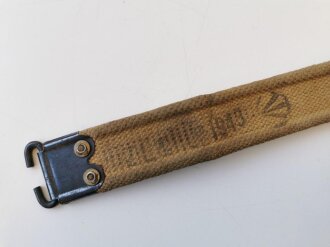 British Pattern 37 Enfield rifle sling dated 1943