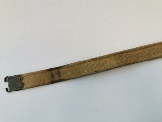 British Pattern 37 Enfield rifle sling WWII, used, 1 piece