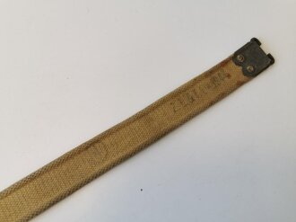 British Pattern 37 Enfield rifle sling WWII, used, 1 piece