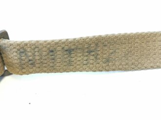 British Pattern 37 Sten gun sling WWII, used