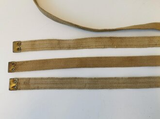 4x British Pattern 37 web utility straps