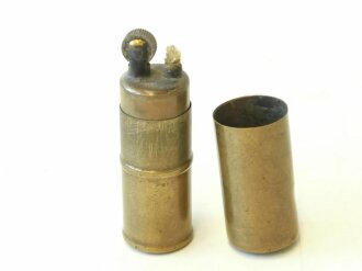 British WWI or WWII "Parr" brass lighter