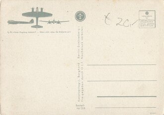 Ansichtskarte "Kampfflugzeug Junkers Ju88"
