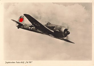 Ansichtskarte "Jagdeinsitzer Focke-Wulf F.W.190"