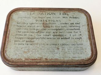 British WWII Tea Ration tin