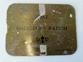 Australian WWII Emergency Ration box top  - nur der Deckel