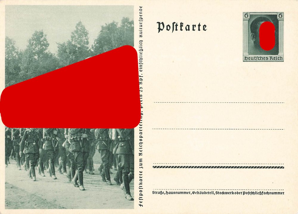 Ansichtskarte "Deutschland erwache", 15,29