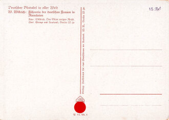 Willrichkarte Deutscher Blutadel in aller Welt "Führerin der deutschen Frauen in Rumänien"