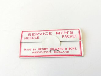 British WWII Service mens needle pack