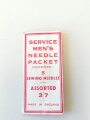 British WWII Service mens needle pack