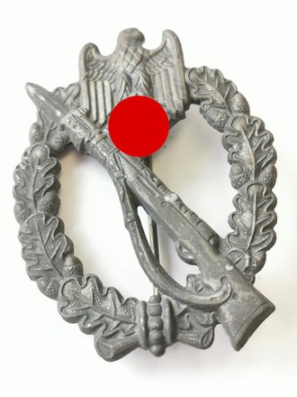 Infanterie Sturmabzeichen in Silber, Hersteller R.Souval, Zink
