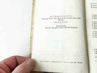 Adolf Hitler " Mein Kampf" Ausgabe 1939, guter Zustand