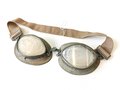 Brille für KradMelder der Wehrmacht datiert 1941, Gläser blind, sonst gut