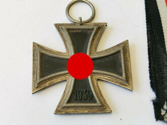 Eisernes Kreuz 2. Klasse 1939, Hersteller "11" im Bandring für Grossmann & Co., Wien. Magnetisches Stück