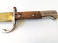 Brasilien, Bajonett Mauser M 1908, guter Zustand, ungereinigtes Stück