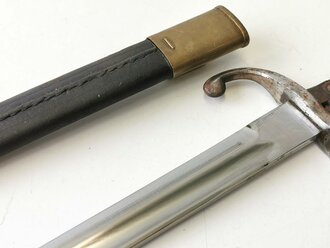 Brasilien, Bajonett Mauser M 1908, guter Zustand, ungereinigtes Stück