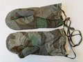 Paar Winter Wendehandschuhe Splittertarn-weiß, wohl ungetragenes Paar