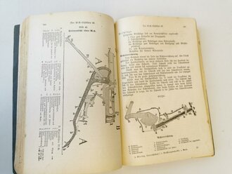 "Unterrichtsbuch für die Maschinengewehr Kompanien Gerät 08" von 1918 mit 272 Seiten