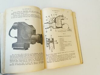 "Unterrichtsbuch für die Maschinengewehr Kompanien Gerät 08" von 1918 mit 272 Seiten