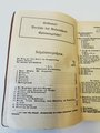 "Unterrichtsbuch für die Maschinengewehr Kompanien Gerät 08" von 1917 mit 256 Seiten