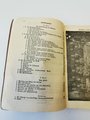 "Unterrichtsbuch für die Maschinengewehr Kompanien Gerät 08" von 1917 mit 256 Seiten