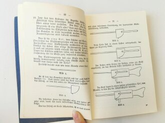 "Anleitung für die Ausbildung am l.M.G.  von 1925 mit 110 Seiten