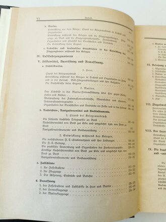 " Die deutschen Luftstreitkräfte im Weltkriege" mit 26 Abbildungen, Berlin 1920 mit 600 Seiten