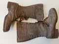 Paar hohe Stiefel für Angehörige von Parteiverbänden. Ungereinigtes Paar, Sohlenlänge 29,5cm