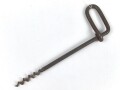 Eisschraube für Gebirgsjäger der Wehrmacht. Hersteller " Stubai Marwa" Jahreszahl oder WaA entfernt, Reste des Originallack.