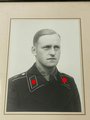 Panzerregiment 4, original gerahmtes Fotos eines Angehörigen. Maße des Rahmen 30 x 36cm