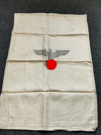 Transportsack für Heeresverpflegung datiert 1941. Angeschmutzt