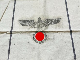 Transportsack für Heeresverpflegung datiert 1942. Angeschmutzt