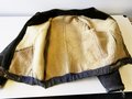 Luftwaffe , Gefütterte Jacke für fliegendes Personal , der Reissverschluss vor langer Zeit durch einen Amerikanischen ersatzt, sonst guter Zustand