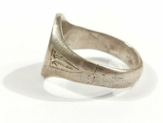 Afrikakorps Fingerring "Tunis 1943" Getragenes...