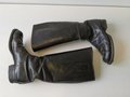 Paar Stiefel für Offiziere der Wehrmacht, ungereinigtes Paar, Sohlenlänge 28,5cm