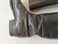 Paar Stiefel für Offiziere der Wehrmacht, ungereinigtes Paar, Sohlenlänge 28,5cm