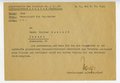Anerkennungsurkunde und Anschreiben für einen Angehörigen der Hitler Jugend aus Kassel bzgl. seiner Zugehörigkeit zur Luftwaffe als Luftwaffenhelfer, datiert 1944