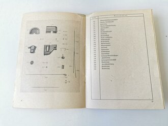 D 525/2 " Sturmbootmotor 39, Ersatzteillsite" von 5.7.40 mit 25 Seiten