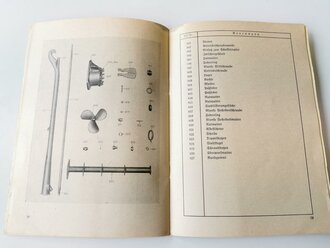 D 525/2 " Sturmbootmotor 39, Ersatzteillsite" von 5.7.40 mit 25 Seiten