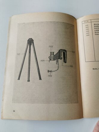 D 525/2 " Sturmbootmotor 39, Ersatzteillsite" von 5.7.40 mit 25 Seiten