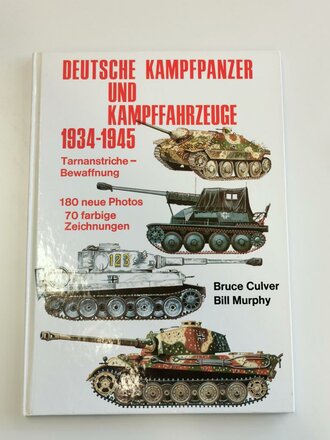 "Deutsche Kampfpanzer und Kampffahrzeuge 1934-1945", 96 Seiten, gebraucht, DIN A4