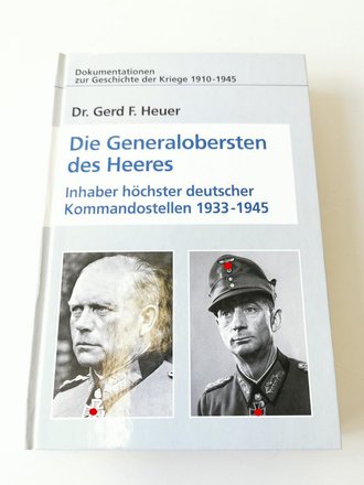"Die Generalobersten des Heeres - Inhaber...