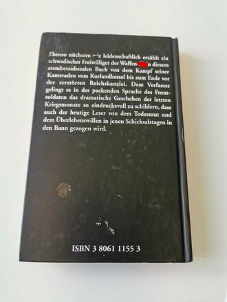 "Götterdämmerung 1945 - mit der Waffen-SS vom Kurlandkessel bis zum Endkampf um Berlin", 212 Seiten, gebraucht, DIN A5